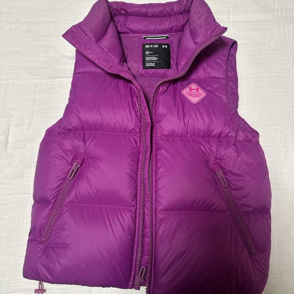 Under Armour Magenta Puffer Vest